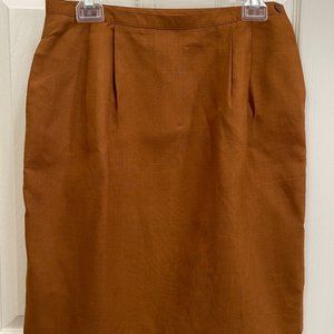 Jones New York Rust Skirt